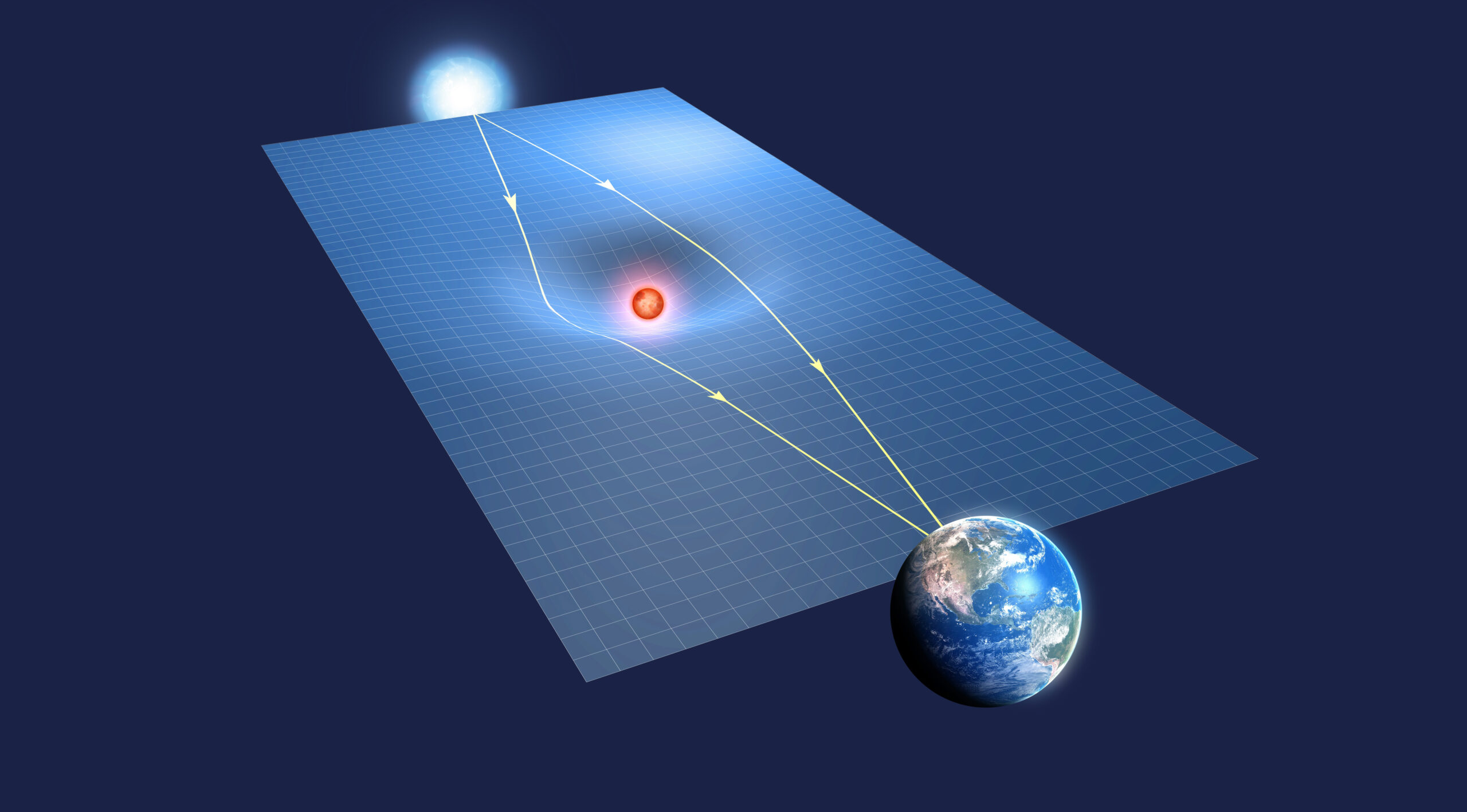 MARK GARLICK SPL F0228898 Gravitational microlensing illustration scaled